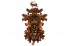 8-day carved cuckoo clock with dear, rabbit, pheasant music and dancers